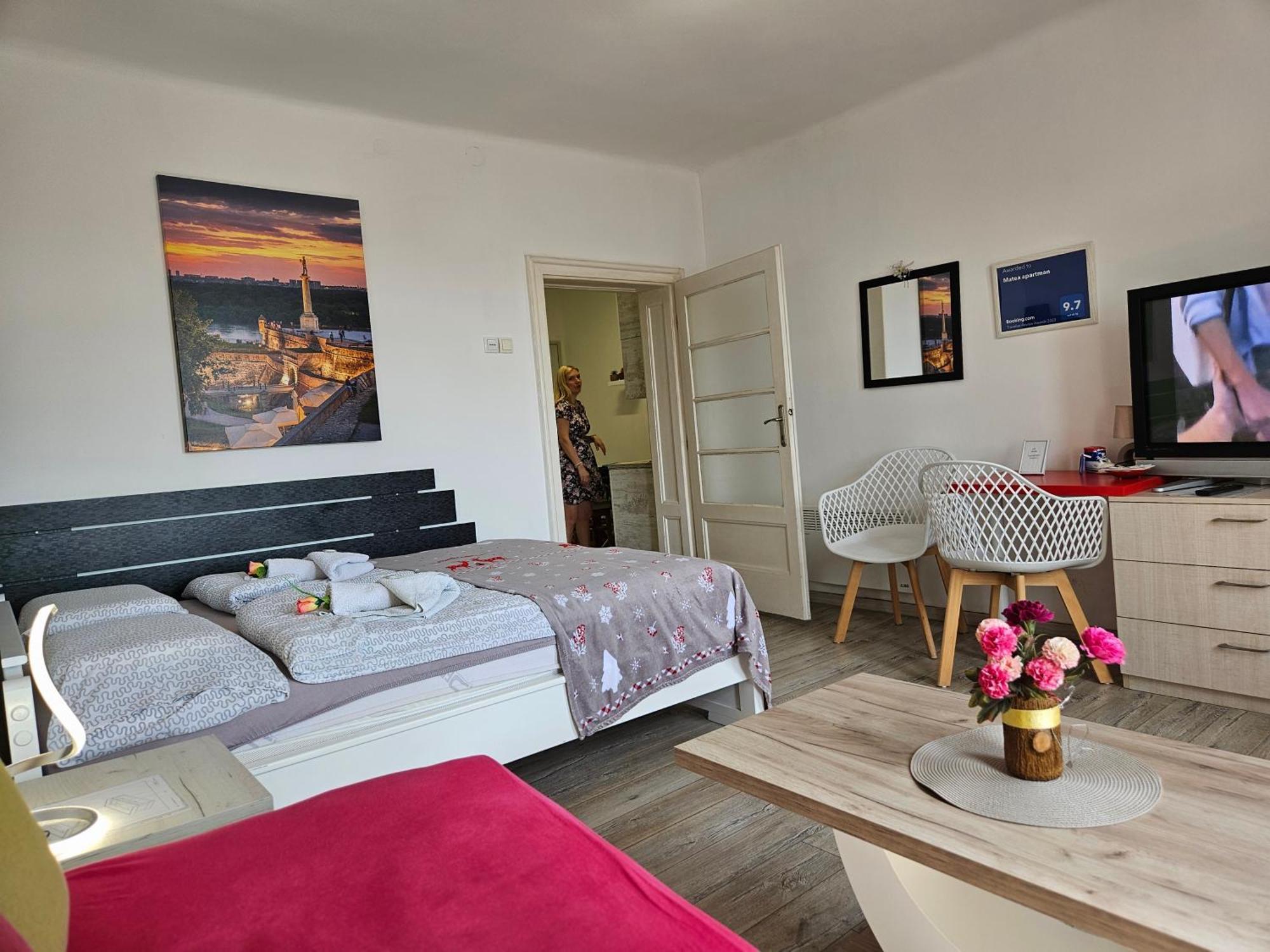 Matea Apartman Belgrad Zewnętrze zdjęcie